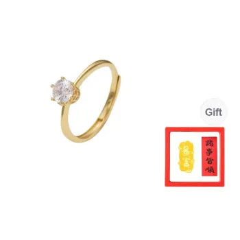 Chongqing Gold Store S925 Silver Rings Women's