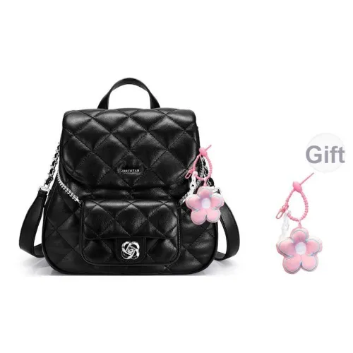 JUST STAR Синтетическая кожа Carry Рюкзак Стандартный Женские Черный