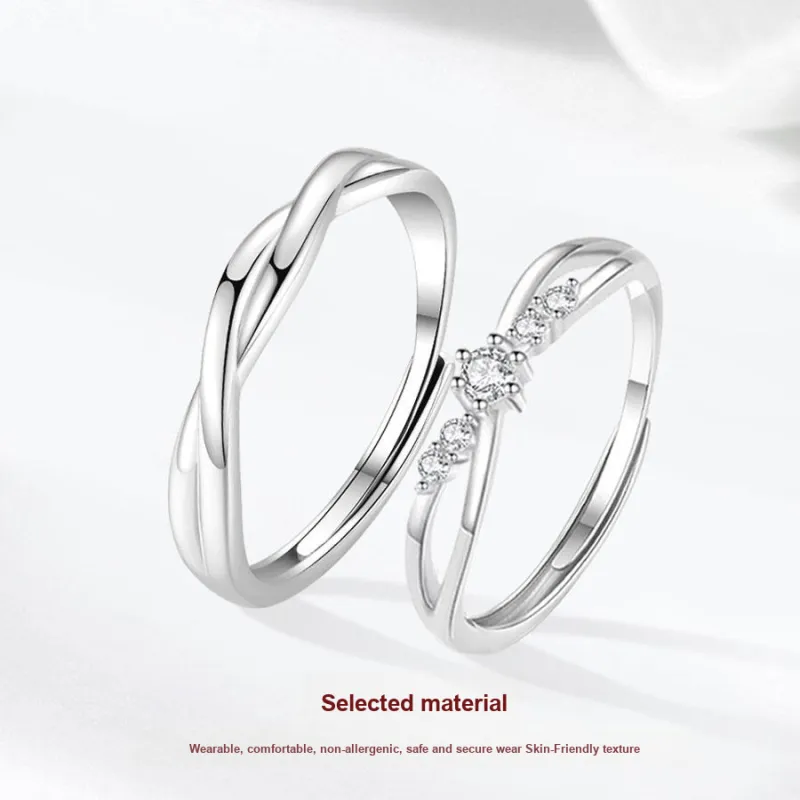 Master Kim Niche Luxury Design Adjustable Opening Ring Unisex-2