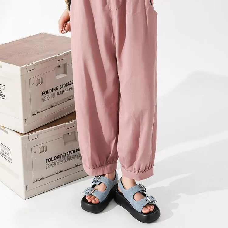 Old Meow Platform Height Increasing Beach Sandals Women's-6