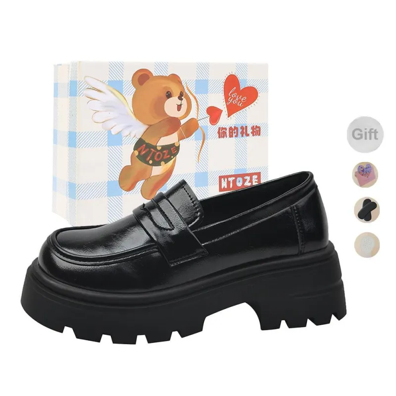 NTOZE Loafers Women's Black-0