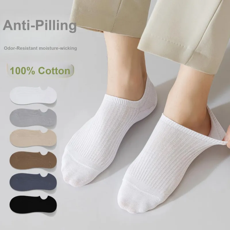 XXLLG No Show Socks Men's 6 Pack-1