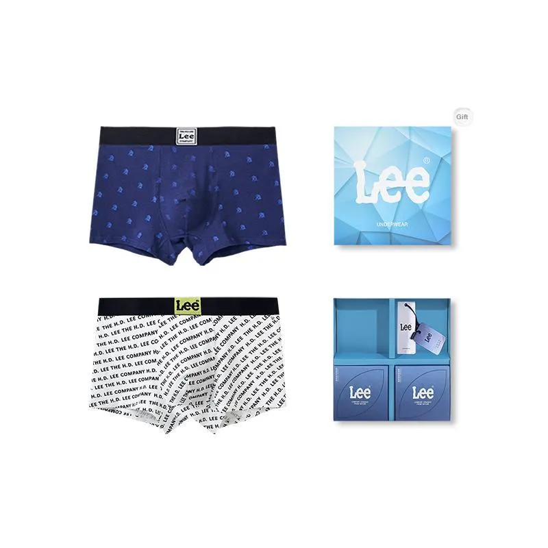 Lee Underpants Men's Gift Box Of 2 Strips-6