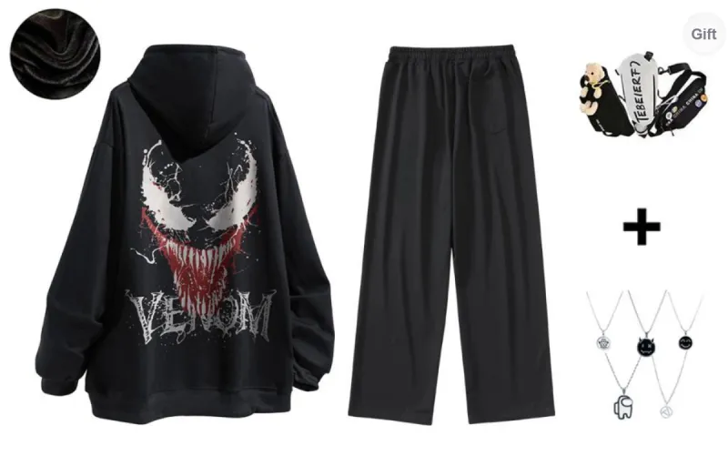 MARVEL Sweatshirt Sets Unisex-4