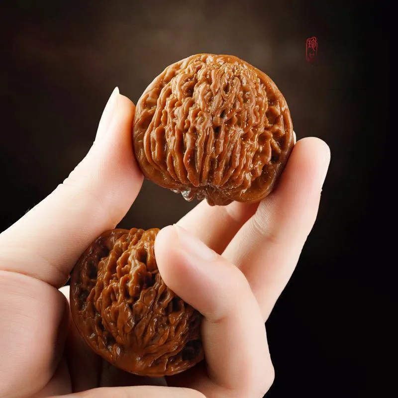 FANGYUANXIAOFU Walnut Fine Handicraft Collectible Unisex-6
