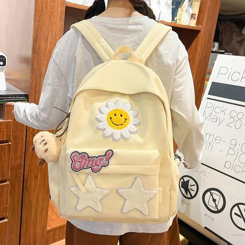 KARUISHA Composite Cloth Backpack Regular Women's Multicolor-18