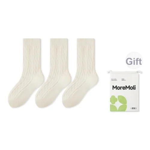 Moremoli Колено Высокие Носки Женские 3 Пачки