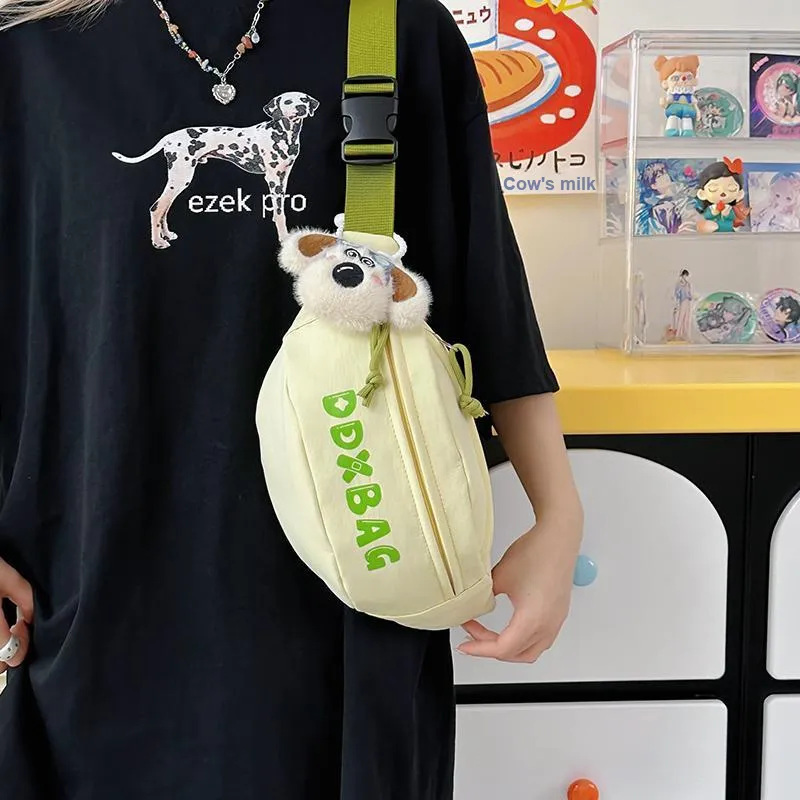 BAODIDAISHU Nylon Sling Bag Unisex Multicolor-18