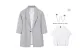 Light Gray (Includes Brooch+White T-Shirt)