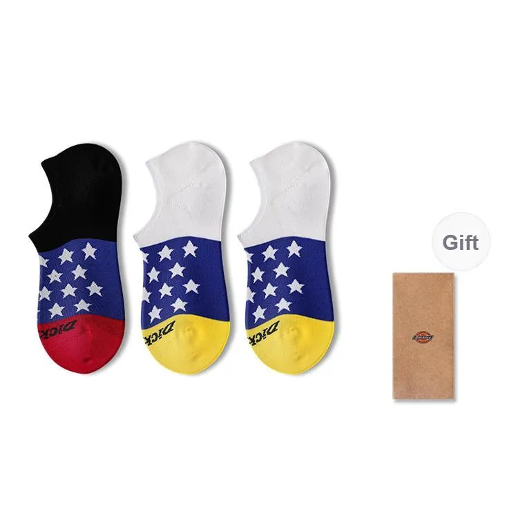 Dickies Sweat-Wicking Cute Invisible No-Show Socks Unisex-36