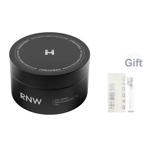 RNW Мужской Матовый Волосы Глина Волосы Парафин Для Формирования И Натуральный Освежающий Объем Стайлинг Длинный Долговечный 50г