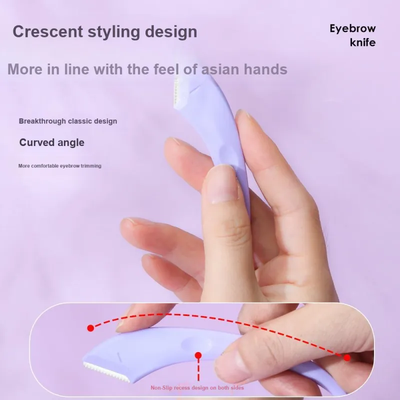 JIANYINGSHU Women's Eyebrow Razor, Specialized Shaver, Brow Shaper, And Tweezer Tool Set-5