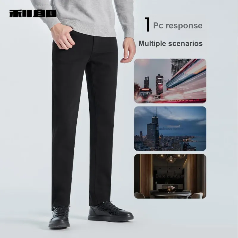 LESS IS MORE Jeans Men's Denim Black-5