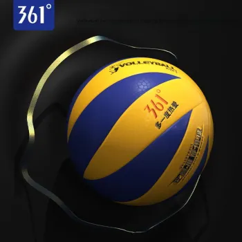 361° PU Size 5 Volleyball Unisex Blue Yellow