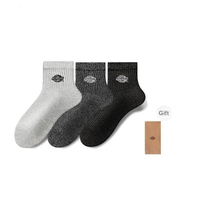 Dickies Everyday Minimalist Style Comfortable Moisture-Wicking Breathable Fall And Winter Ankle Socks Unisex-6