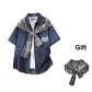 Dark Blue+Blue Coffee[Shawl]