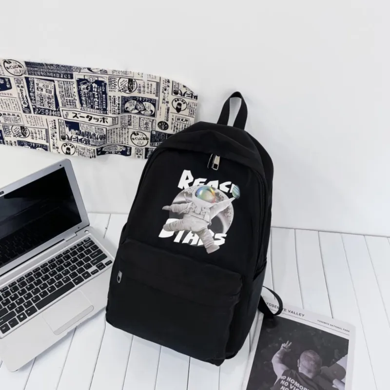 MingLu Nylon Backpack Unisex Multicolor-13