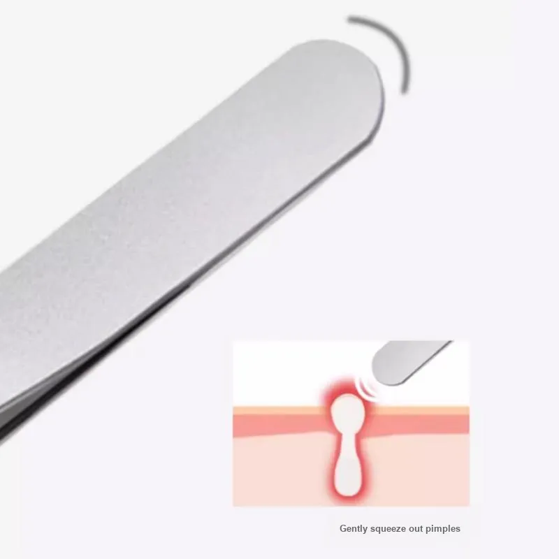 LEOUEANR Curved Hook Pimple Blackhead Extractor Portable-1