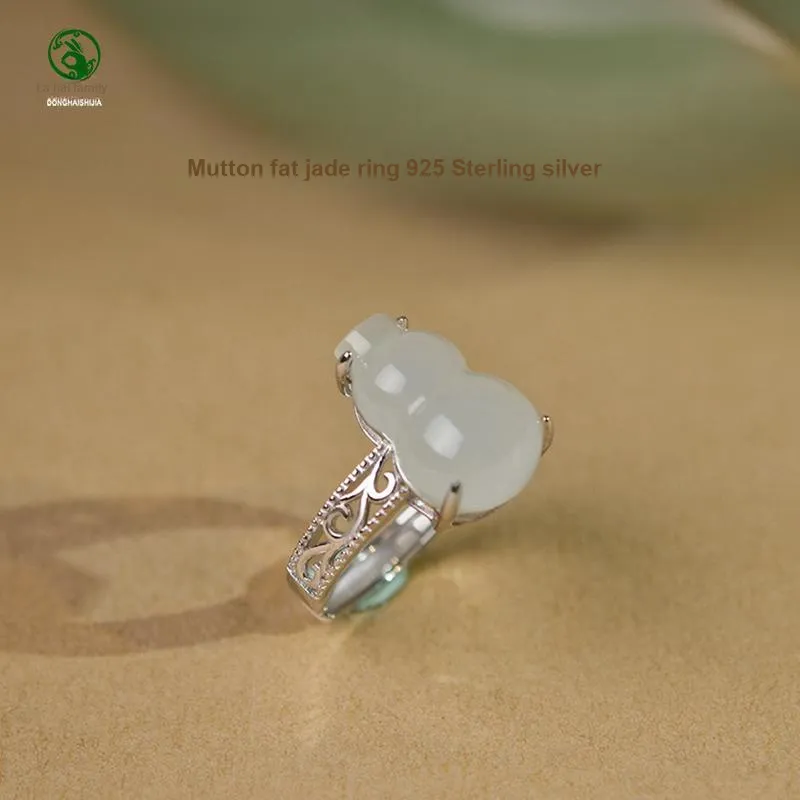 Tokai Family Rings White Jade Women's-11