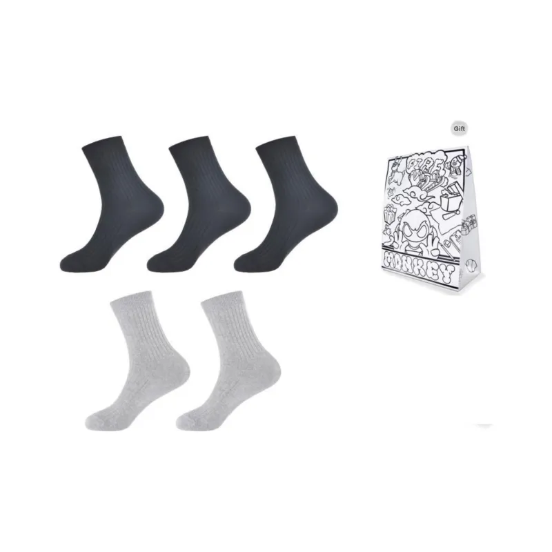 FireMonkey Mid Calf Socks Unisex 6 Pack-3