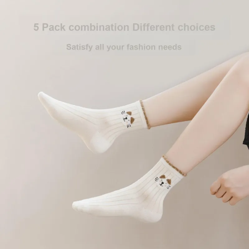 Caramella Women's Mid Calf Socks-7