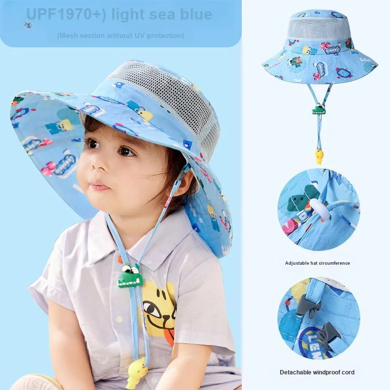 LEMONKID Polyester Bucket Hats Kids'-1