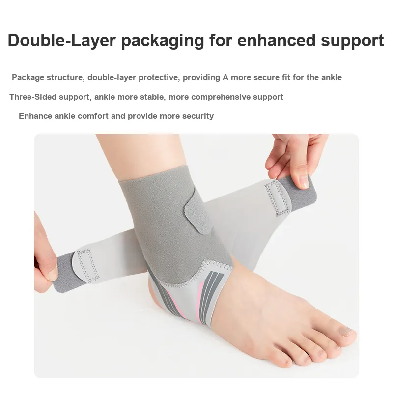 LiNing Ankle Braces Soccer Cycling Unisex Polyamide, Polyester, Elastane-12