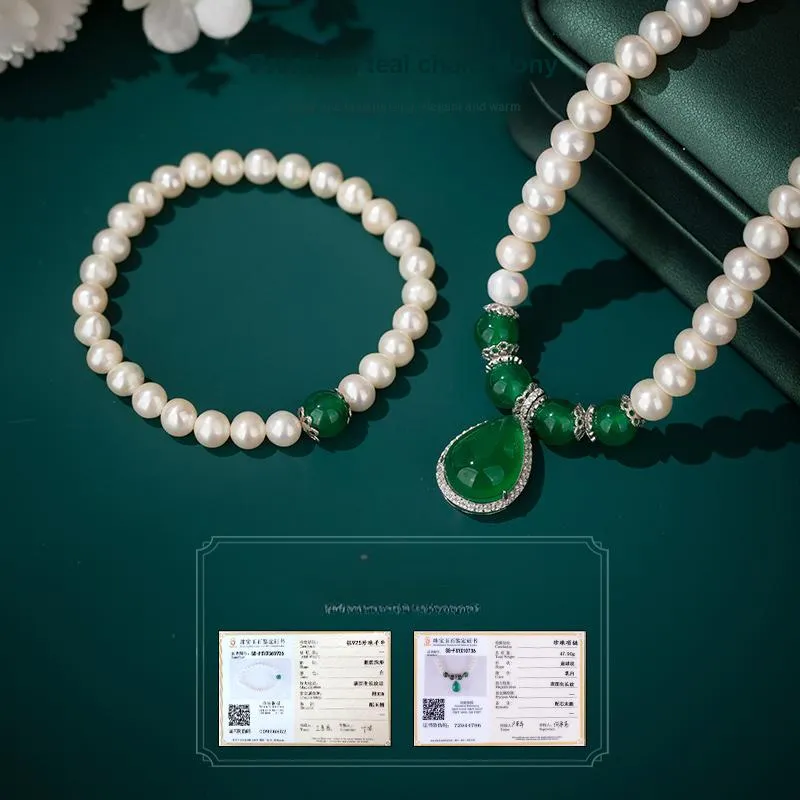 Mofei Pearl Necklaces Women's-2