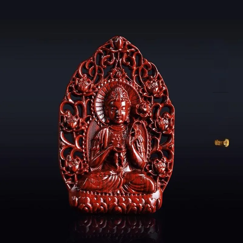 DALONG Rosewood Wooden Pendant Unisex-14