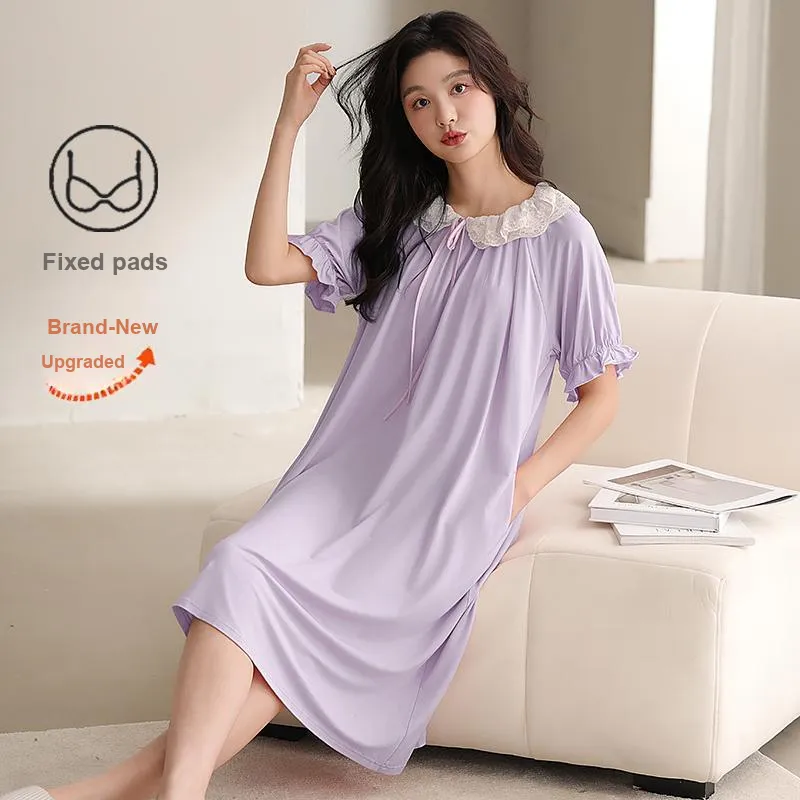 Good fortune Women's Nightgowns-1