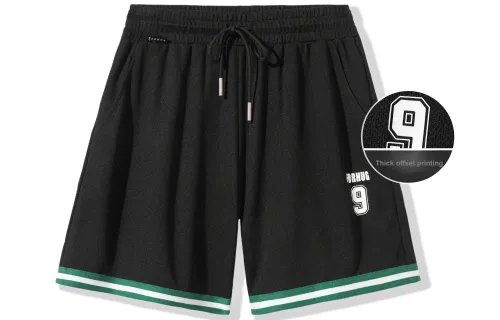 FORHUG Basketball Shorts Unisex Black