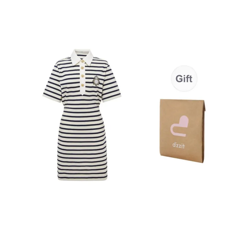 D'zzit Short Sleeved Dress Women's-2