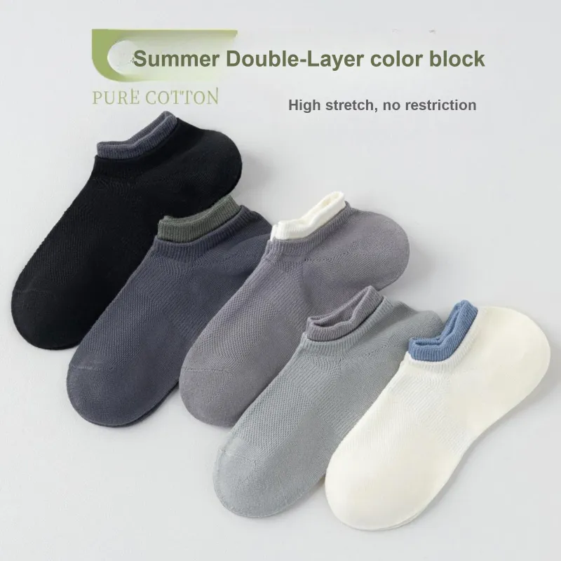 XXLLG No Show Socks Men's 4 Pack-2