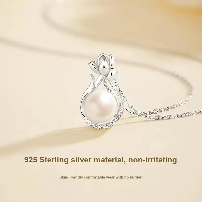 Xuanman Pearl Necklaces Women's-2