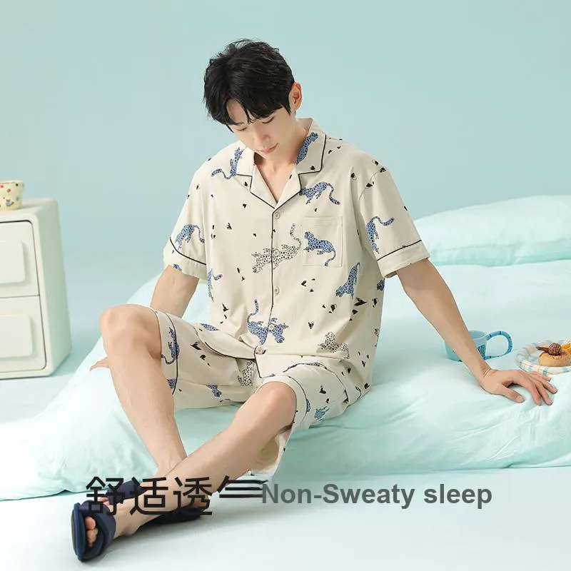 PBENO PD Pajama Set Men's Image Color-5
