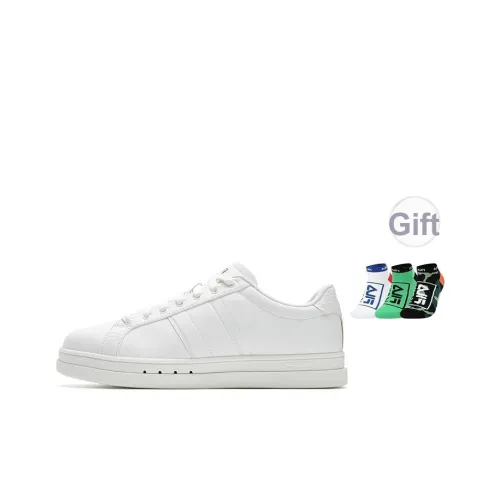 FILA Vigor Устойчивость к истиранию Покрытие Низкие Кроссовки для тенниса Мужские Белый Средний Белый