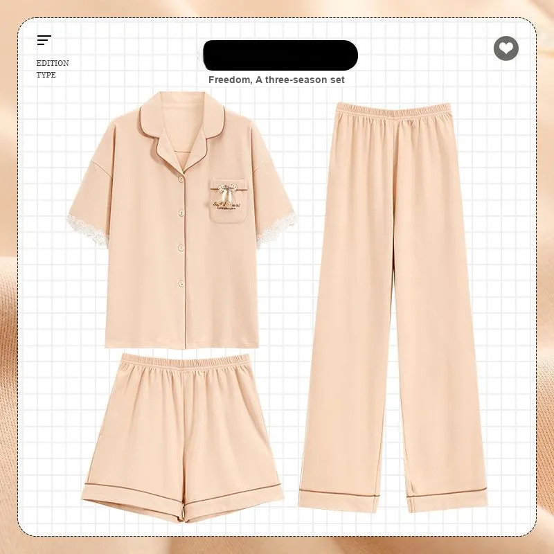 Mulong Family Pajama Set Women's Wheat-1