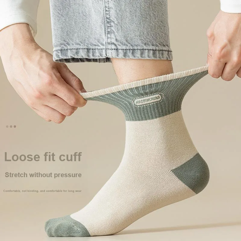 The Temptation Of The Muse Mid Calf Socks Men's 7 Pack-11