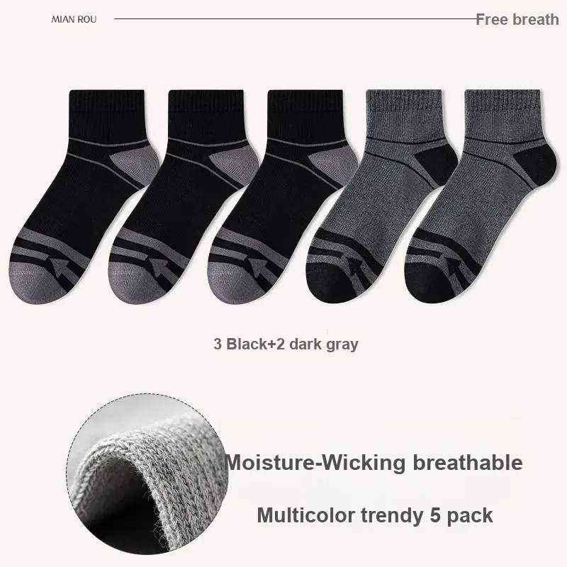 7 SEVFUN Mid Calf Socks Men's Combo Set-5