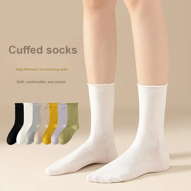 Lan Miao Mid Calf Socks Women's 10 Pack-8