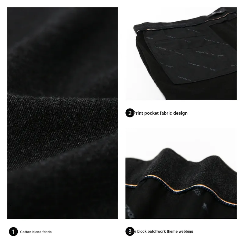 SEPTWOLVES Casual Pants Men-5