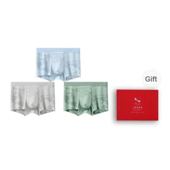RED DRAGONFLY Underpants Men's 3 Pack Gift Box Set