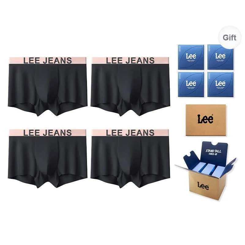 Lee Classic 101 Underpants Men's Gift Box Set Of 4-0