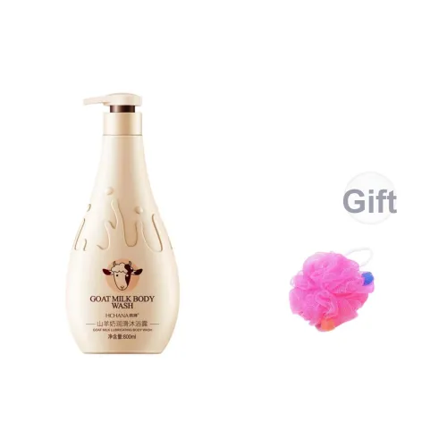 HANCHAN Козье молоко Смазывающее и Освежающее Сглаживающее Family Пачка Гель для душа Чистка Увлажняющий Смягчающий 800 мл
