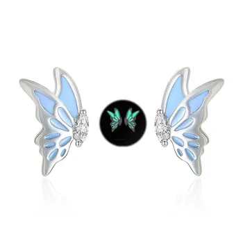 AJIDOU Synthetic Cubic Zirconia Stud Earrings Women's