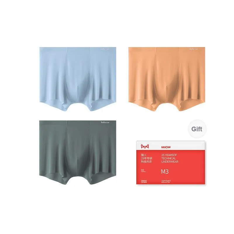 MIIOW Underpants Men's Shopping Bag 3 Pack-11