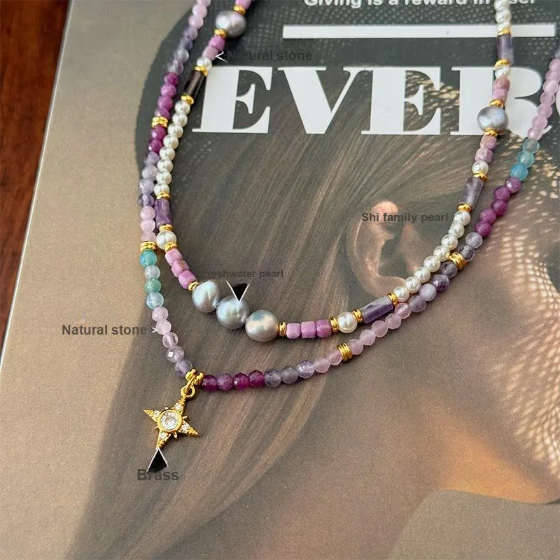 Barbie Freshwater Pearl Necklaces Women's-2