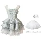 Premium Edition Green Dress+Petticoat