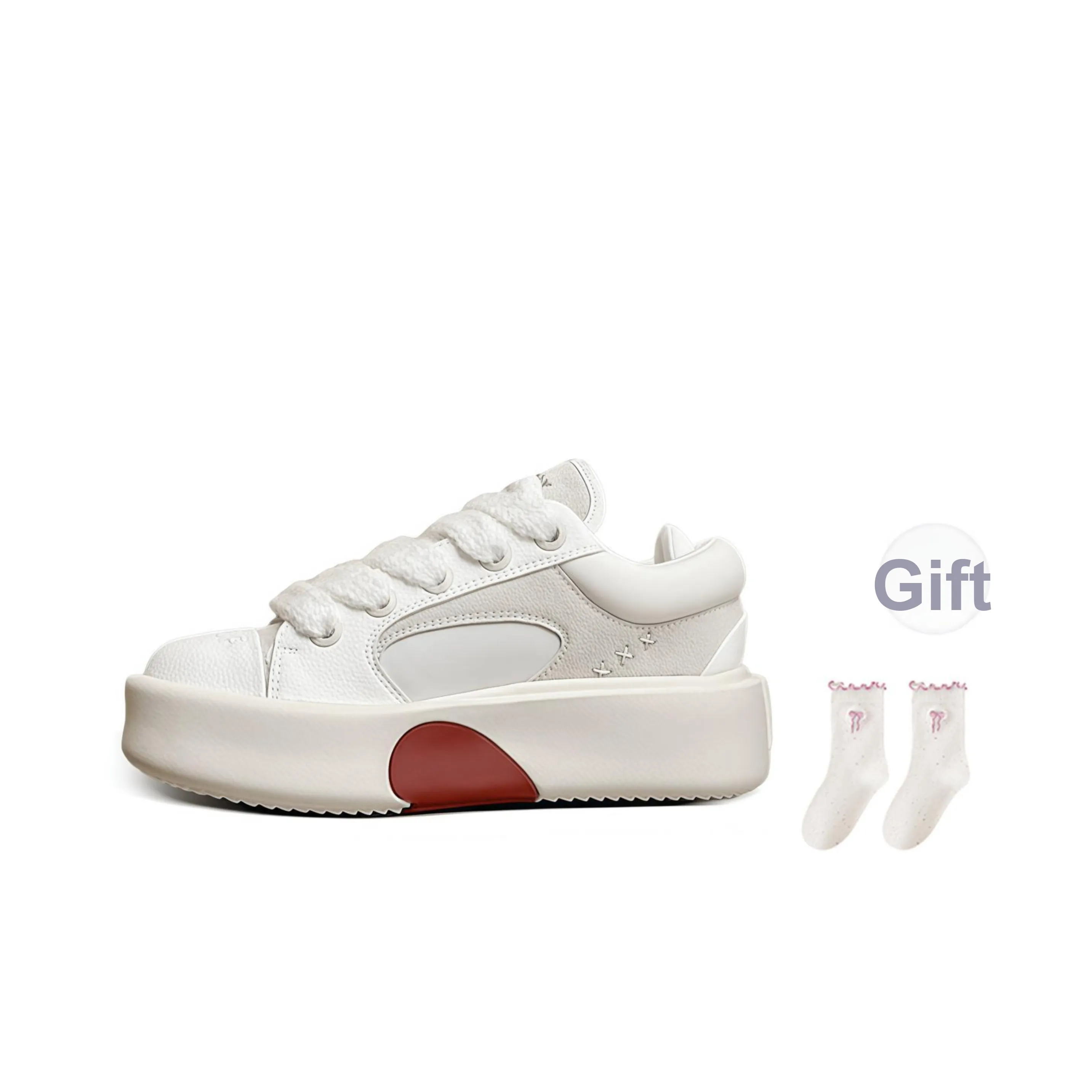 Happy Fish Покрытие Устойчивое к истиранию Увеличение Высоты Низкие Кроссовки для Скейтбординга Унисекс