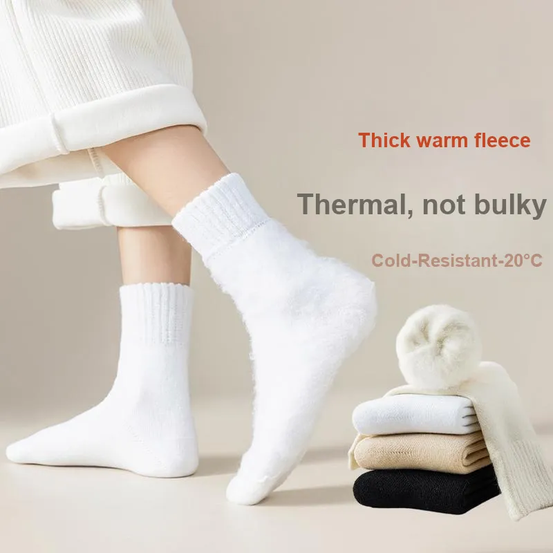 MIIOW Mid Calf Socks Women's Combo Set-3